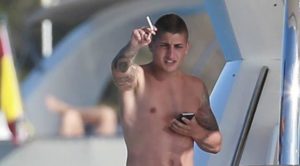 footballeurs accro à la cigarette