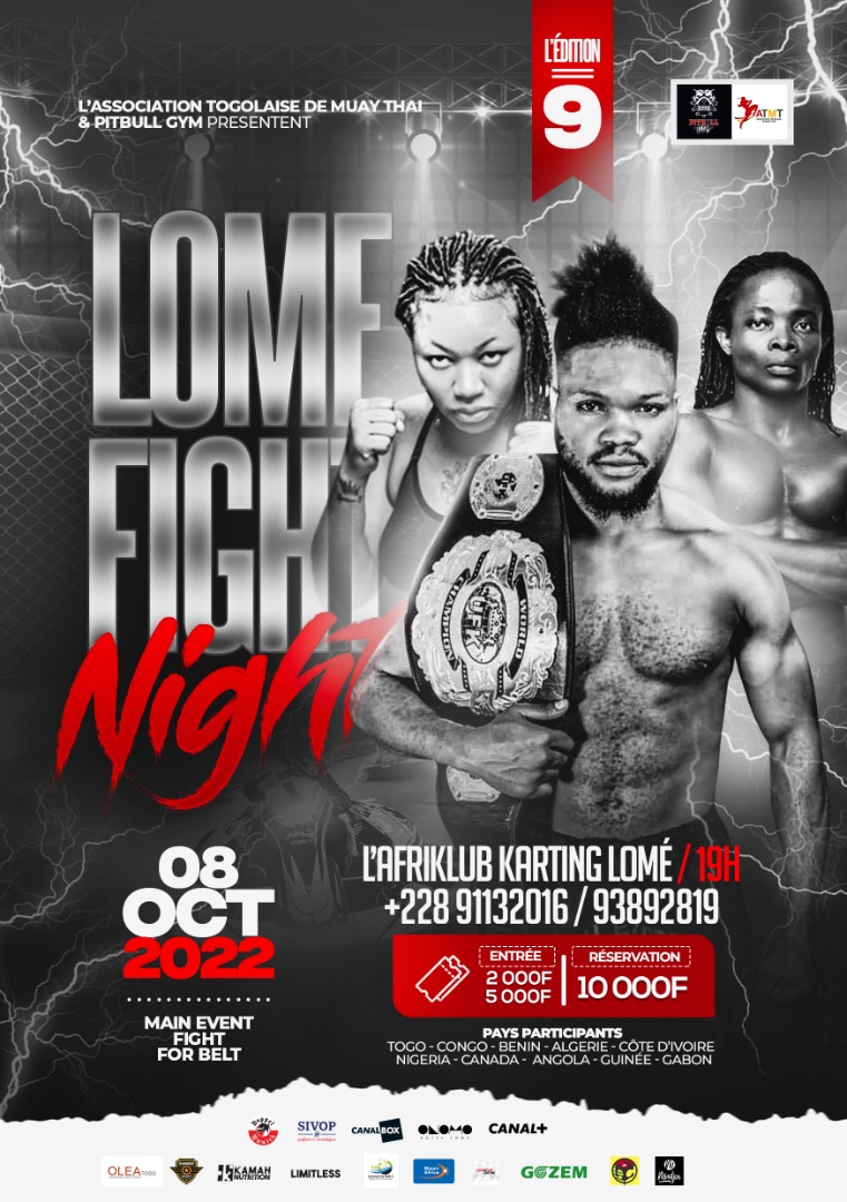 Lomé Fight Night International 9ᵉ édition