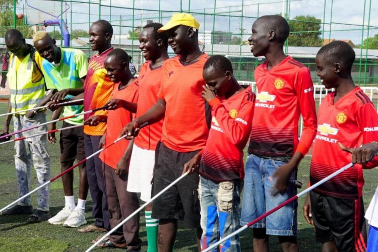 Juba Boys, le club de football qui redonne espoir aux aveugles